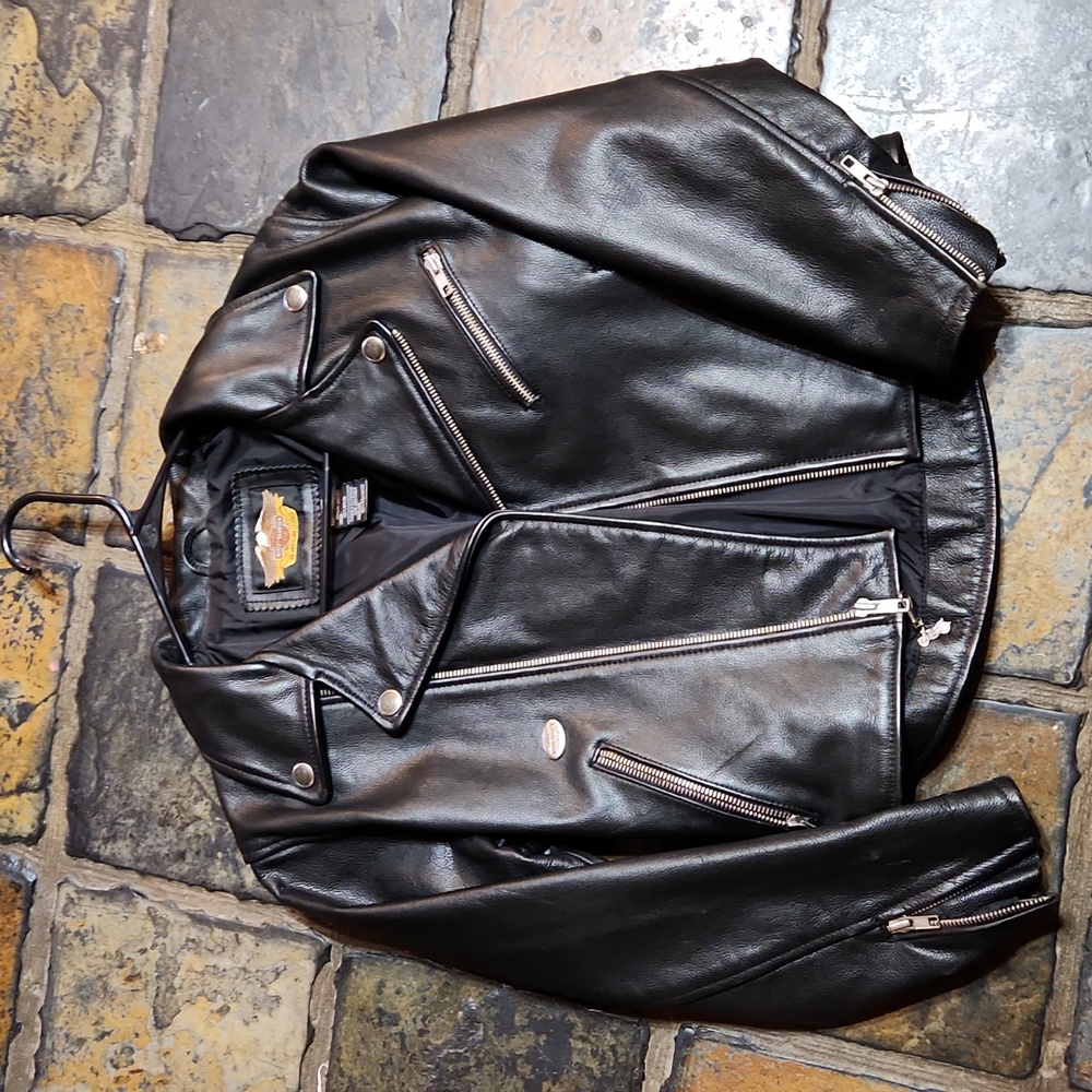 Harley Davidson Girls Medium jacket. - Picture 1 of 10